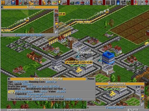 Transport Tycoon - Transport Tycoon Deluxe. Обзор игры.